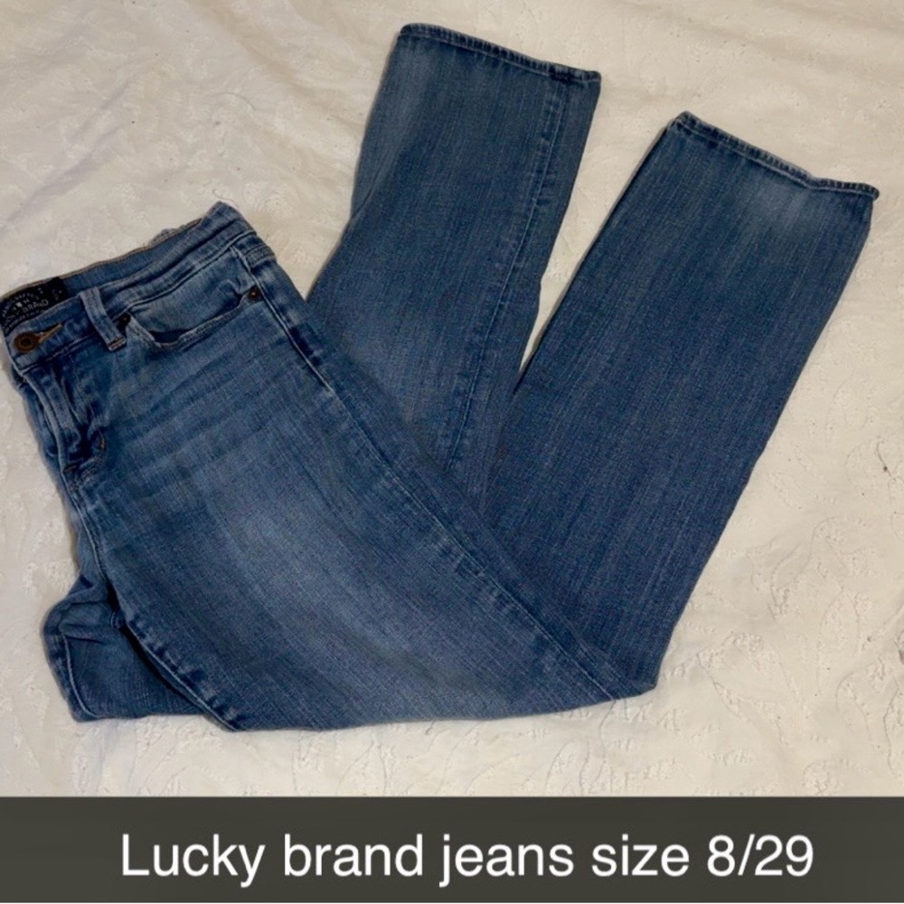 Lucky Brand Women's Classic Blue Straight Leg Jeans
